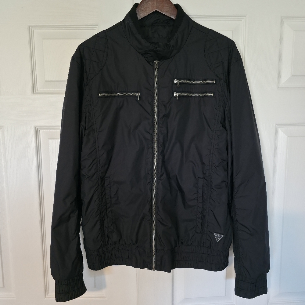 Guess Men's Black Lightweight Jacket